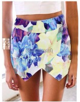 Falda Short Floral