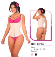 Faja Chaleco Salome con Sierre Colombiano 